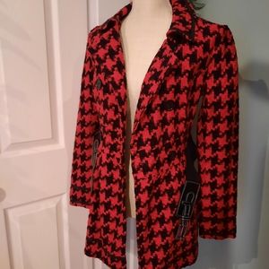 Houndstooth Candies Coat